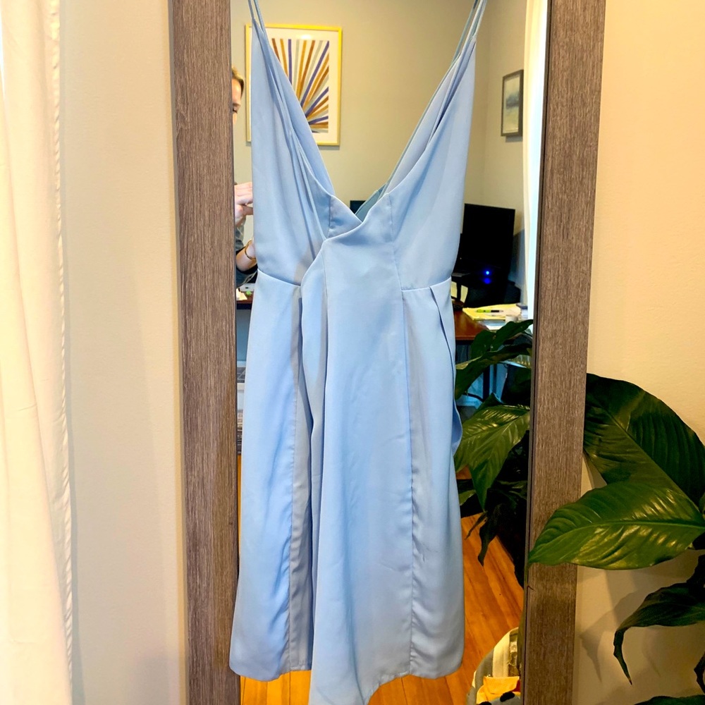Baby blue mini dress - Picture 2 of 2